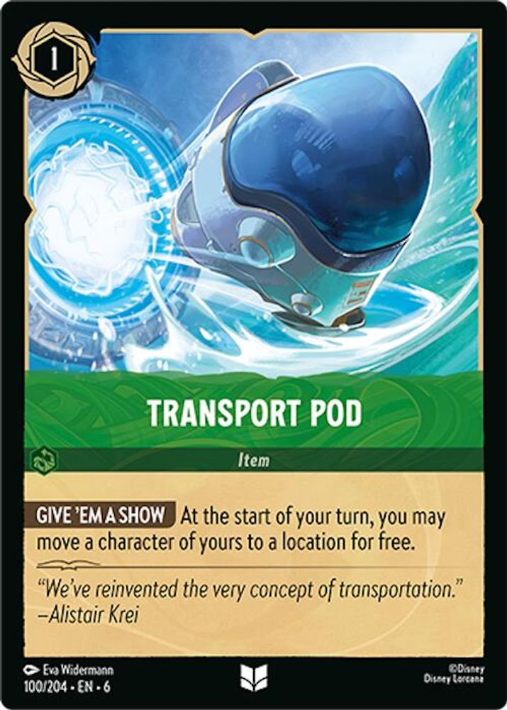 Transport Pod card