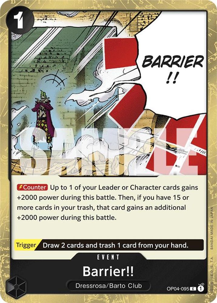 Barrier!! (Jolly Roger Foil)