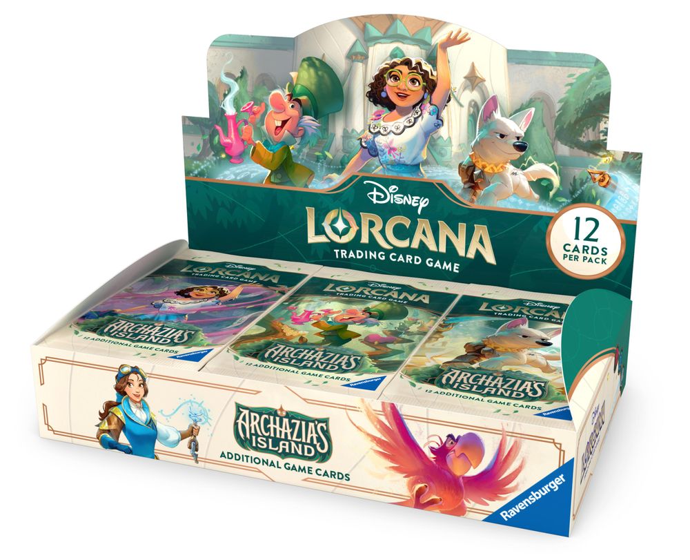 Disney Lorcana: Archazia's Island Booster Box card