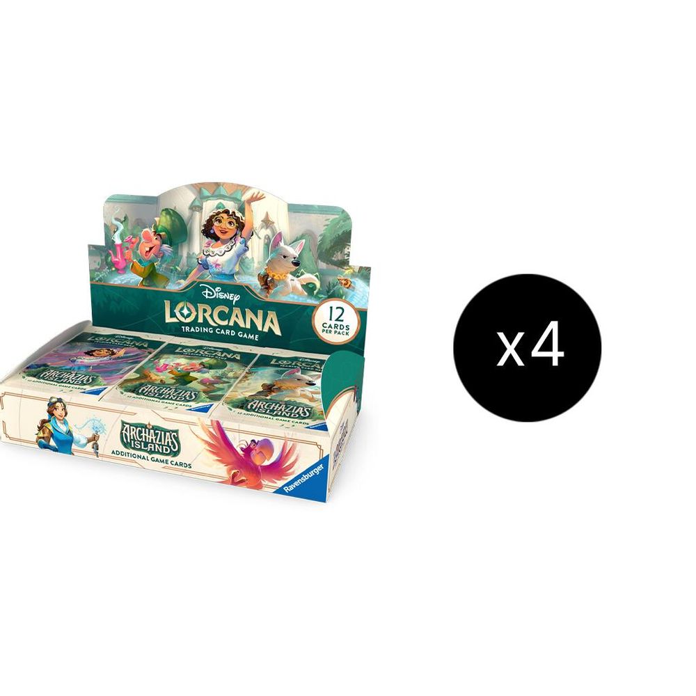 Disney Lorcana: Archazia's Island Booster Box Case card