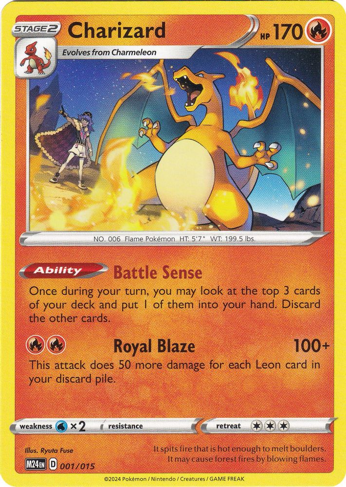Charizard — McDonald's Promos 2024 #1/15