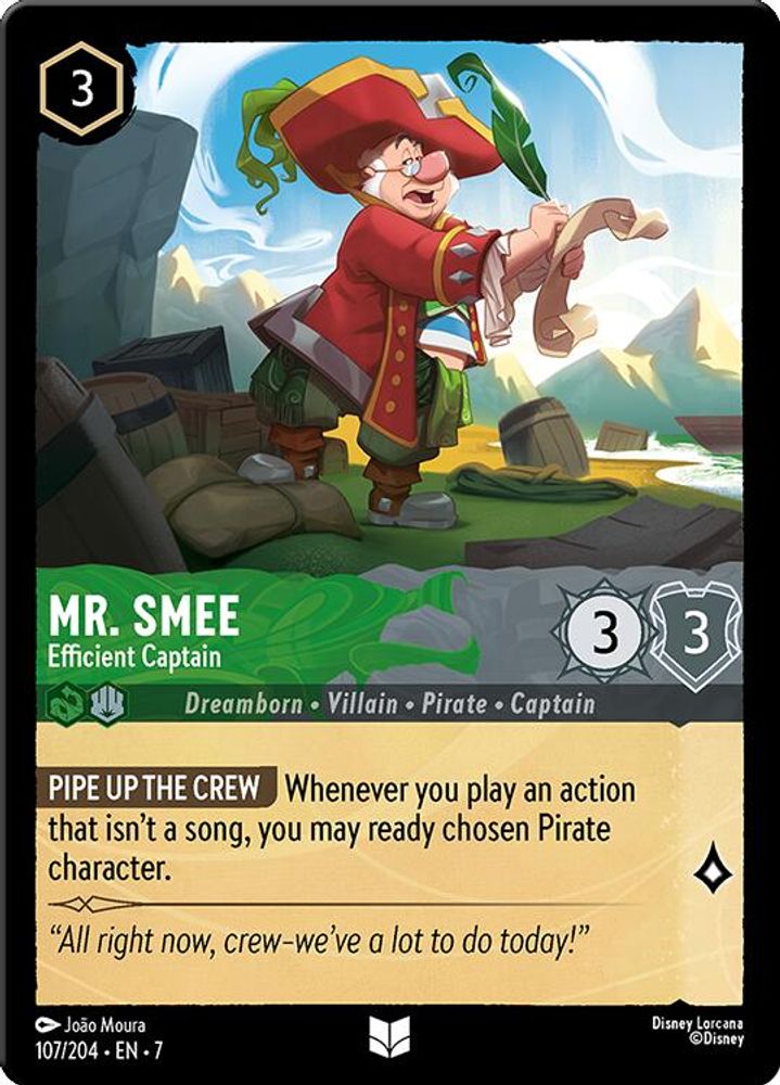 Mr. Smee - Efficient Captain card