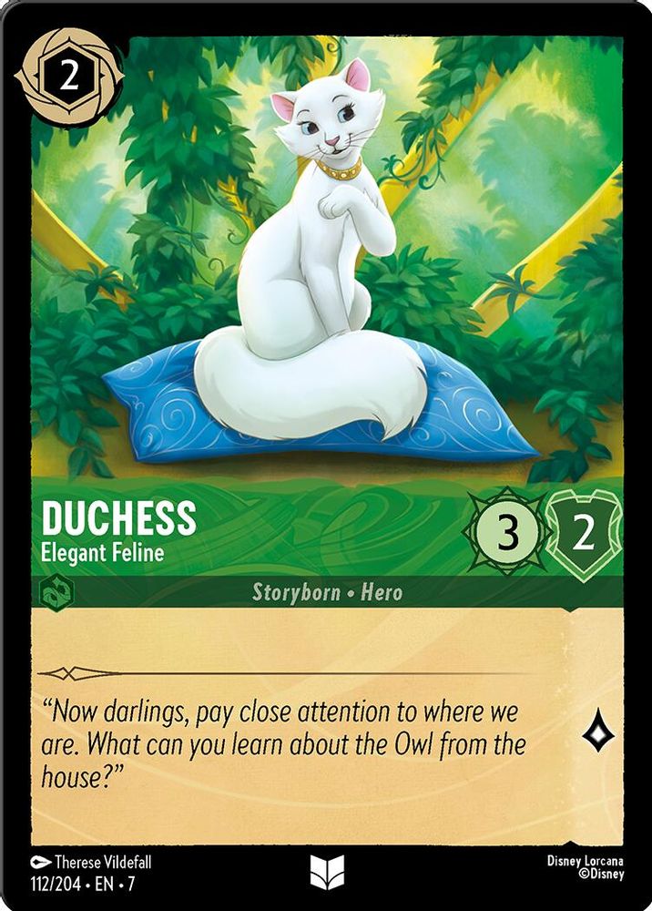 Duchess - Elegant Feline card