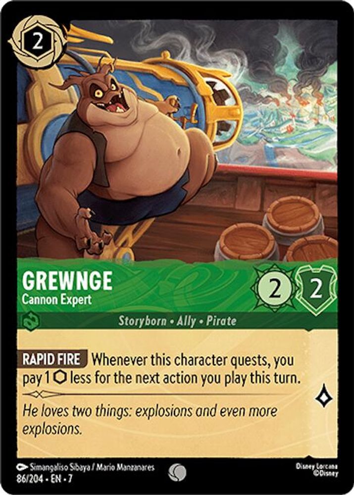 Grewnge - Cannon Expert card