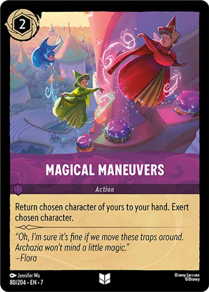 Magical Maneuvers card