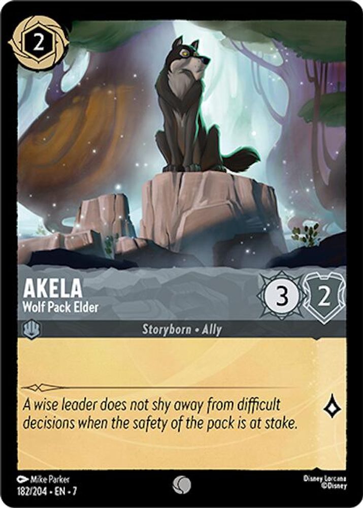 Akela - Wolf Pack Elder card