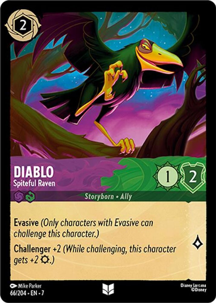 Diablo - Spiteful Raven card