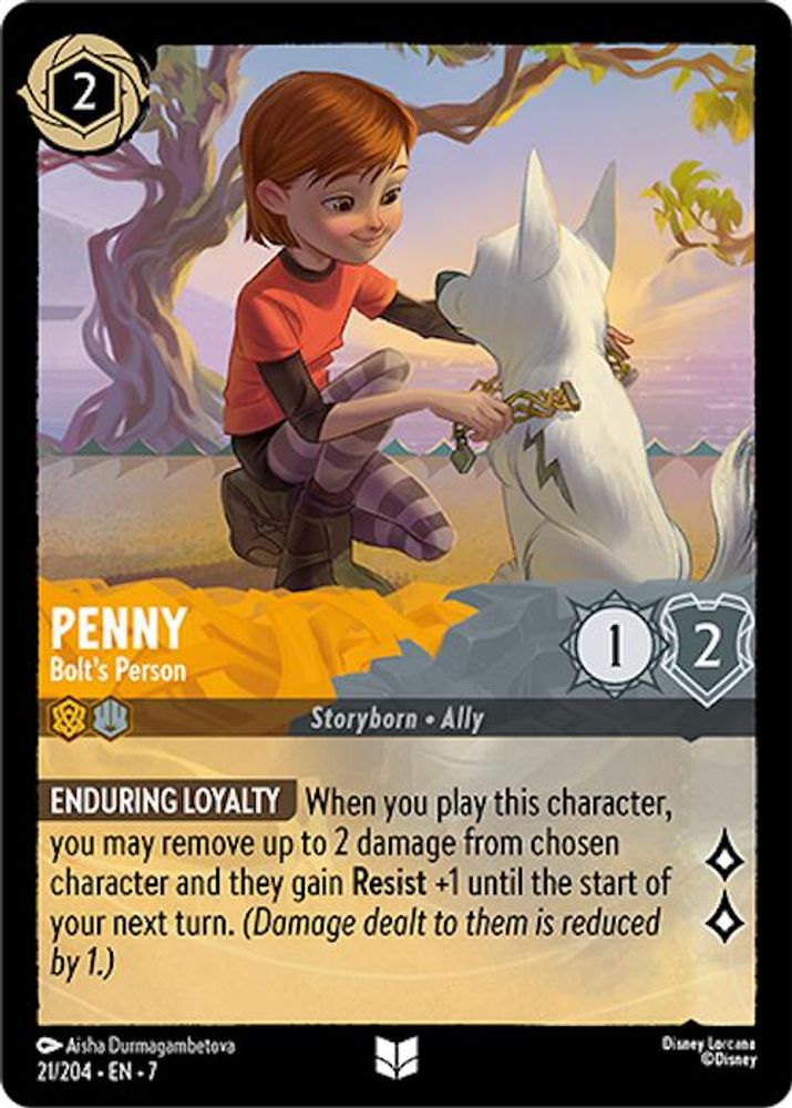Penny - Bolt's Person card