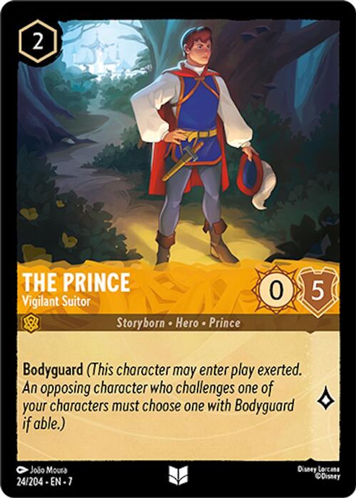 The Prince - Vigilant Suitor card