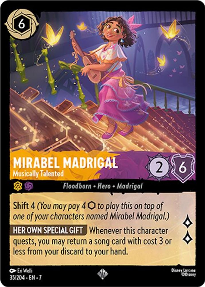 Mirabel Madrigal - Musically Talented card