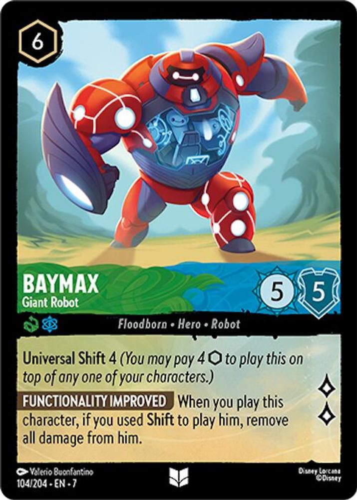 Baymax - Giant Robot card