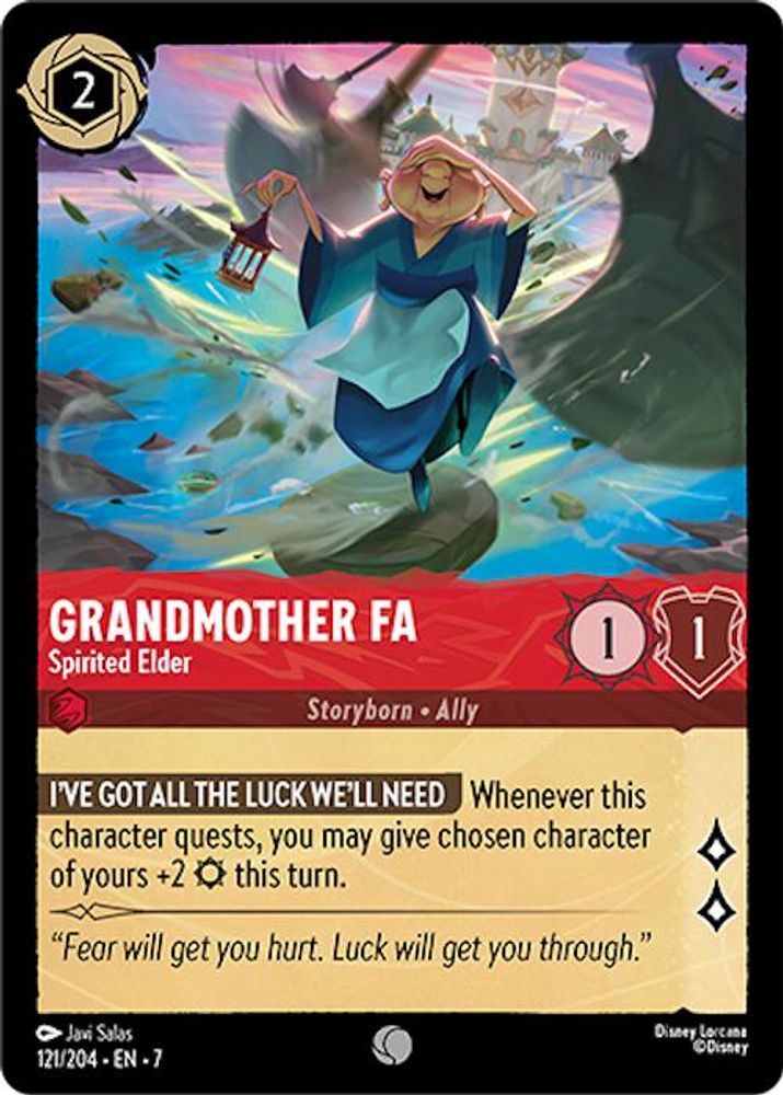 Grandmother Fa - Spirited Elder card