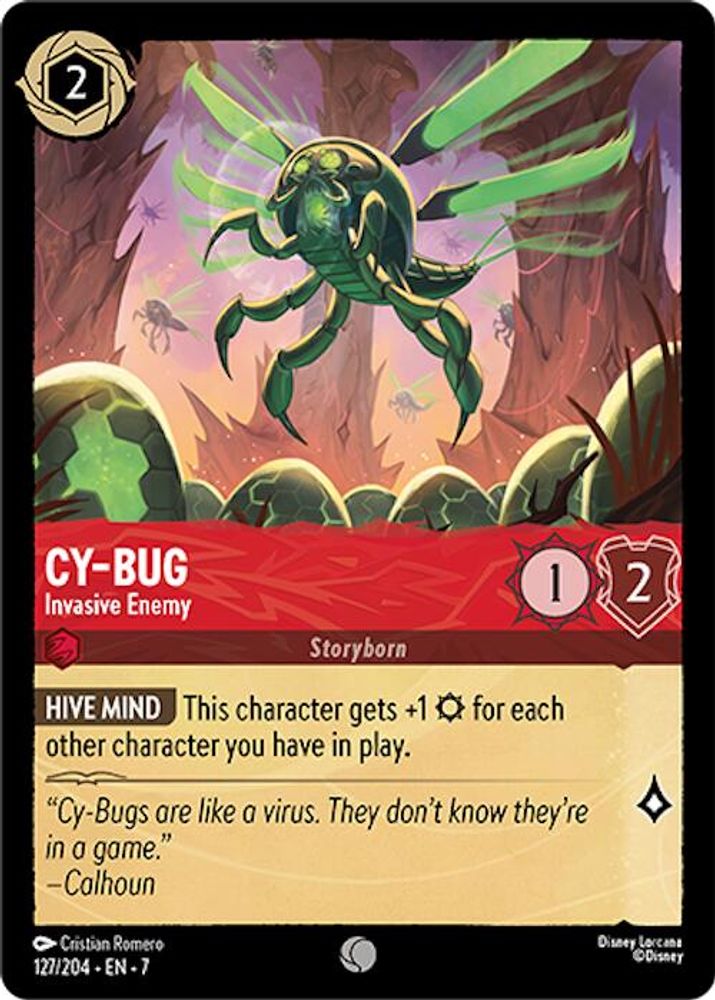 Cy-Bug - Invasive Enemy card