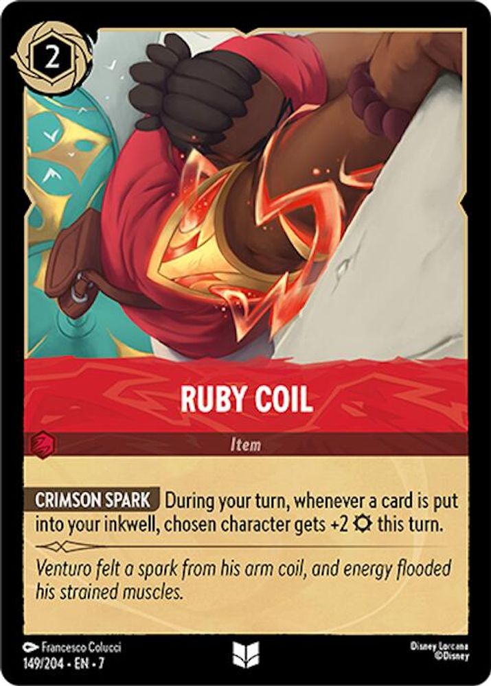 Ruby Coil card