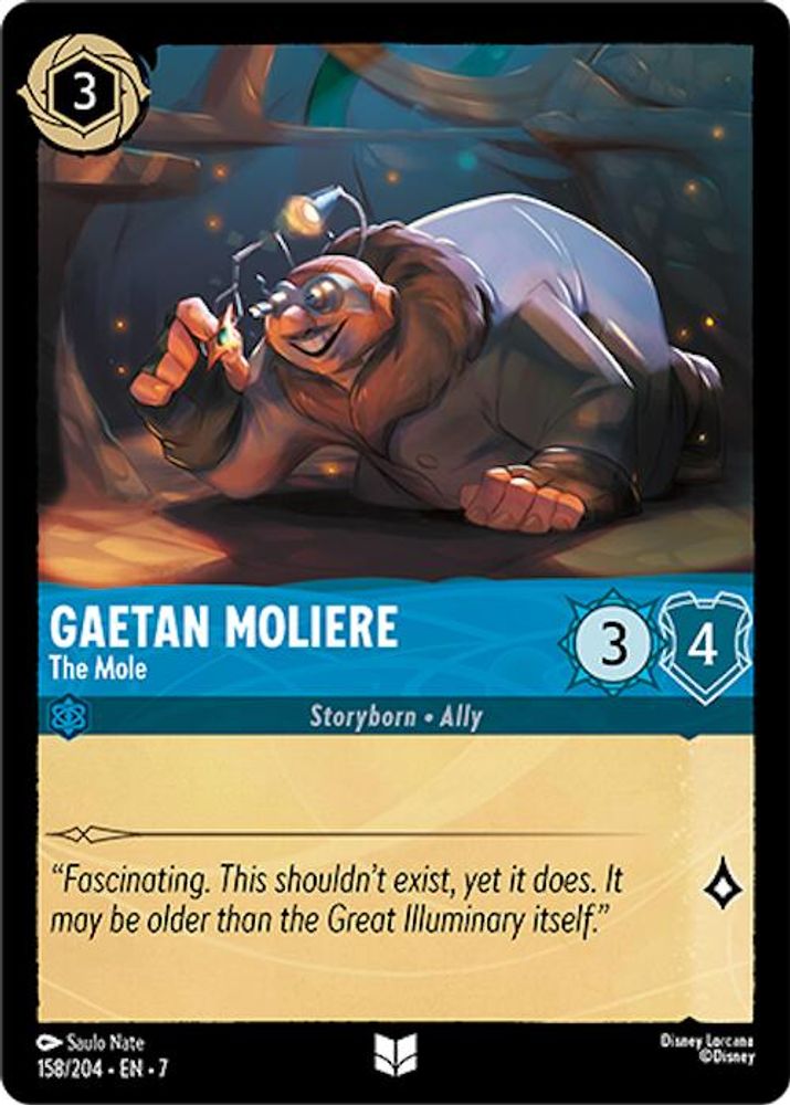 Gaetan Moliere - The Mole card