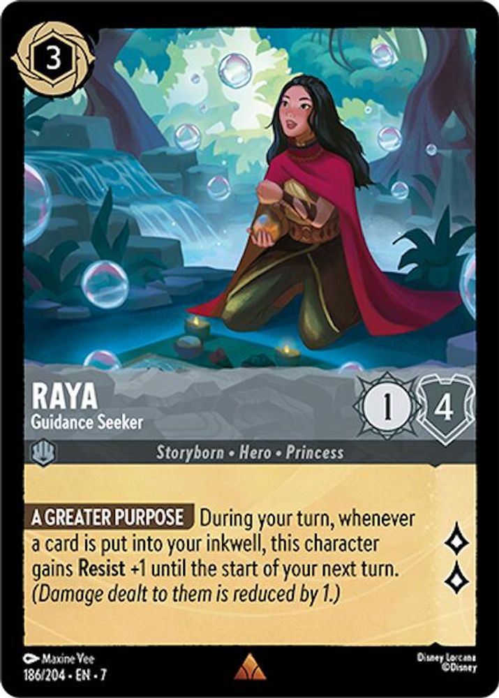 Raya - Guidance Seeker card