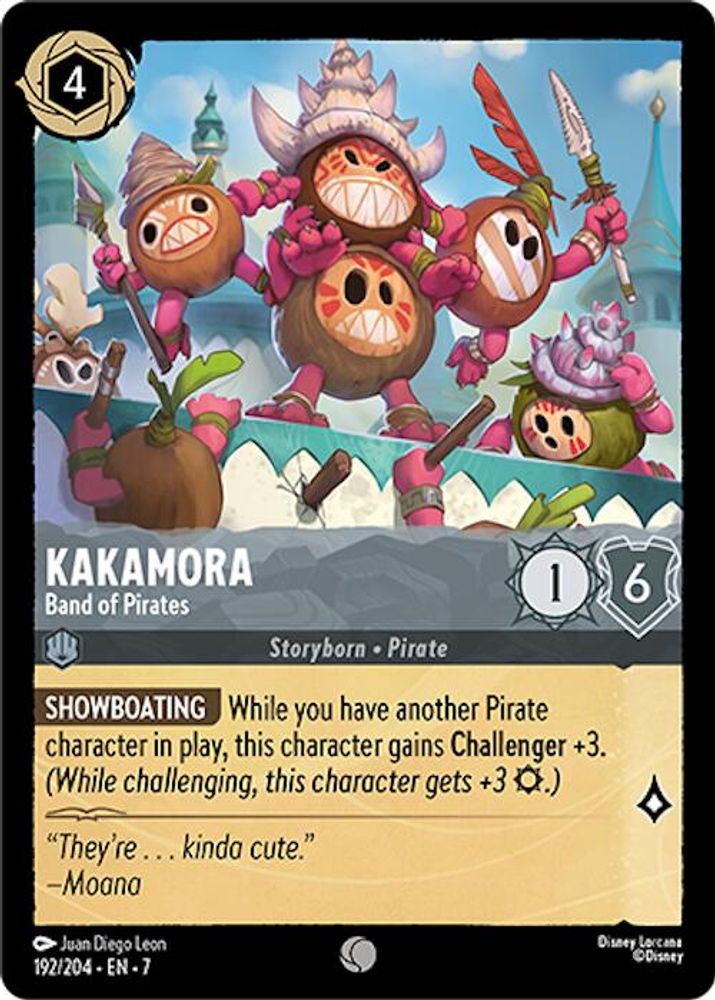 Kakamora - Band of Pirates card