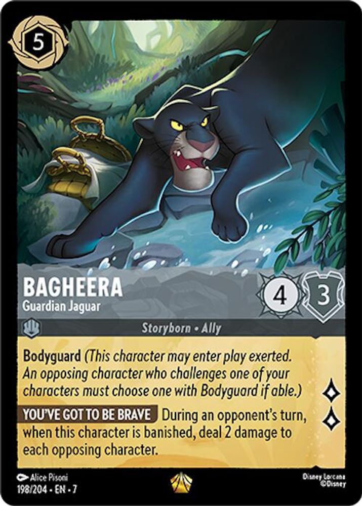 Bagheera - Guardian Jaguar card