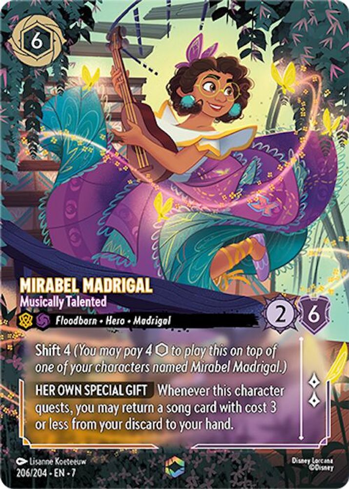 Mirabel Madrigal - Musically Talented (Enchanted) card
