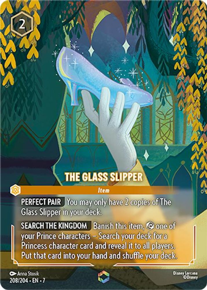 The Glass Slipper (Enchanted) card