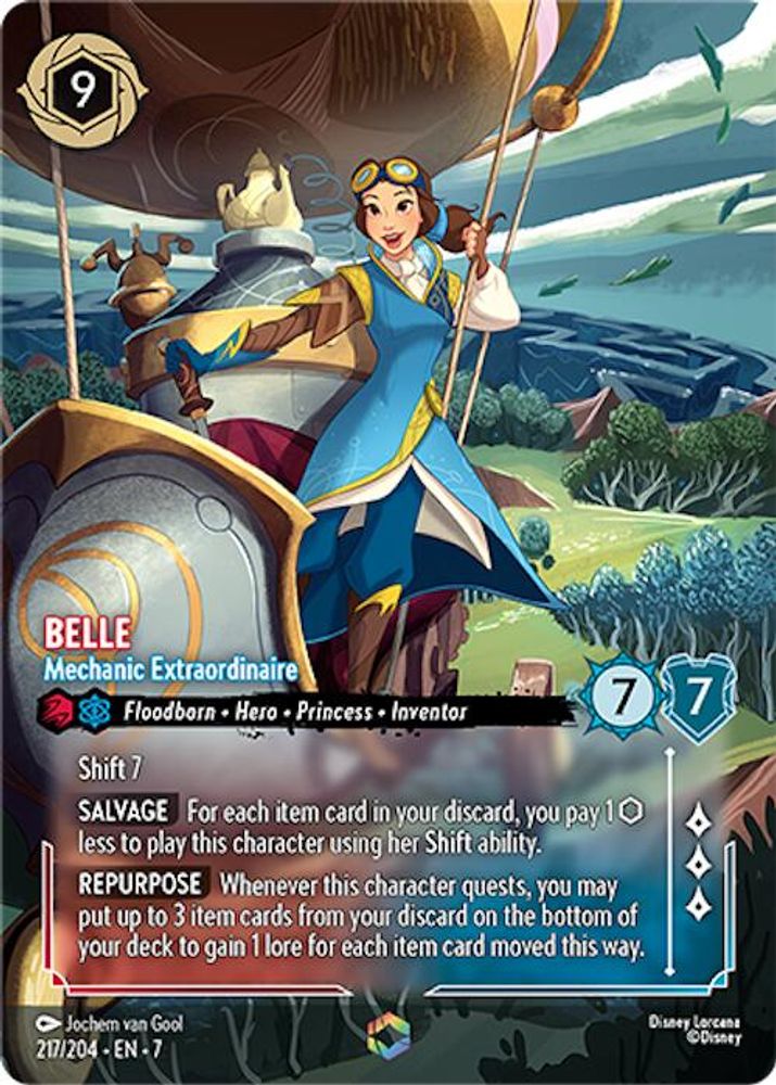 Belle - Mechanic Extraordinaire (Enchanted) card