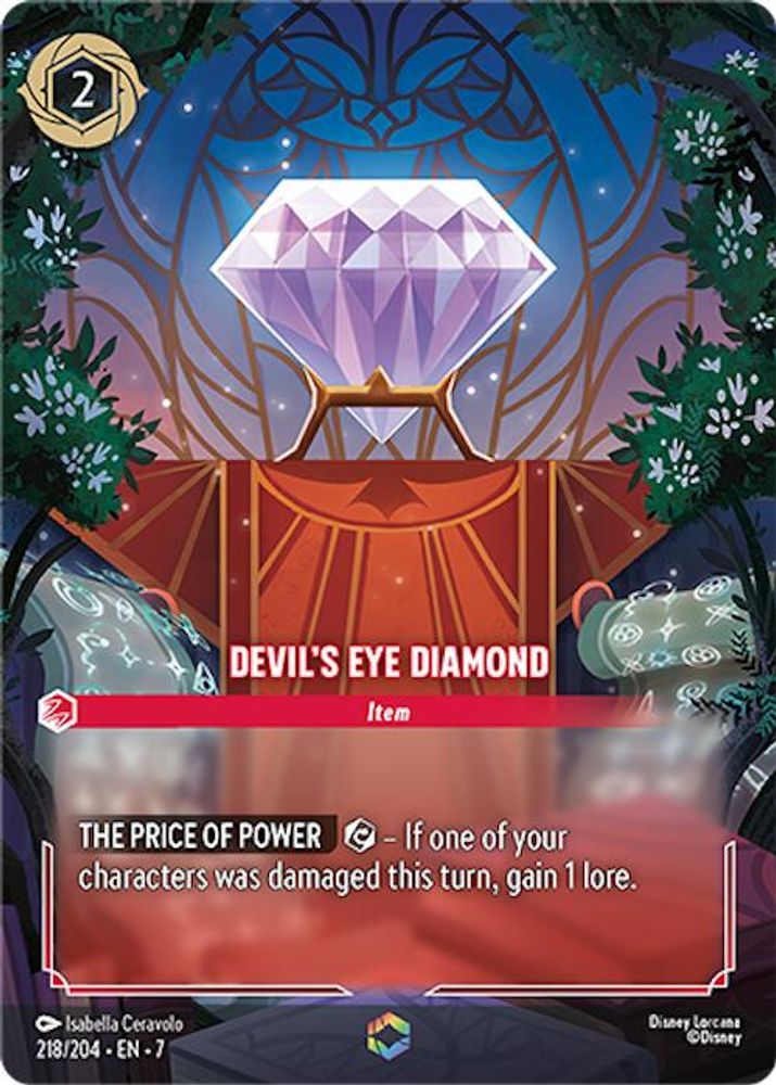 Devil's Eye Diamond (Enchanted) card