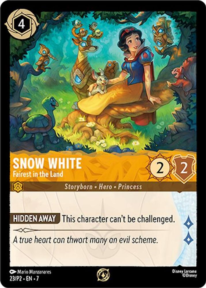 Snow White - Fairest in the Land card