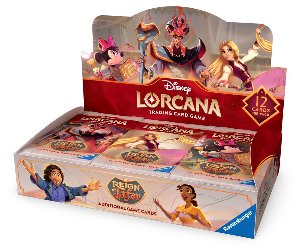 Disney Lorcana: Reign of Jafar Booster Box card