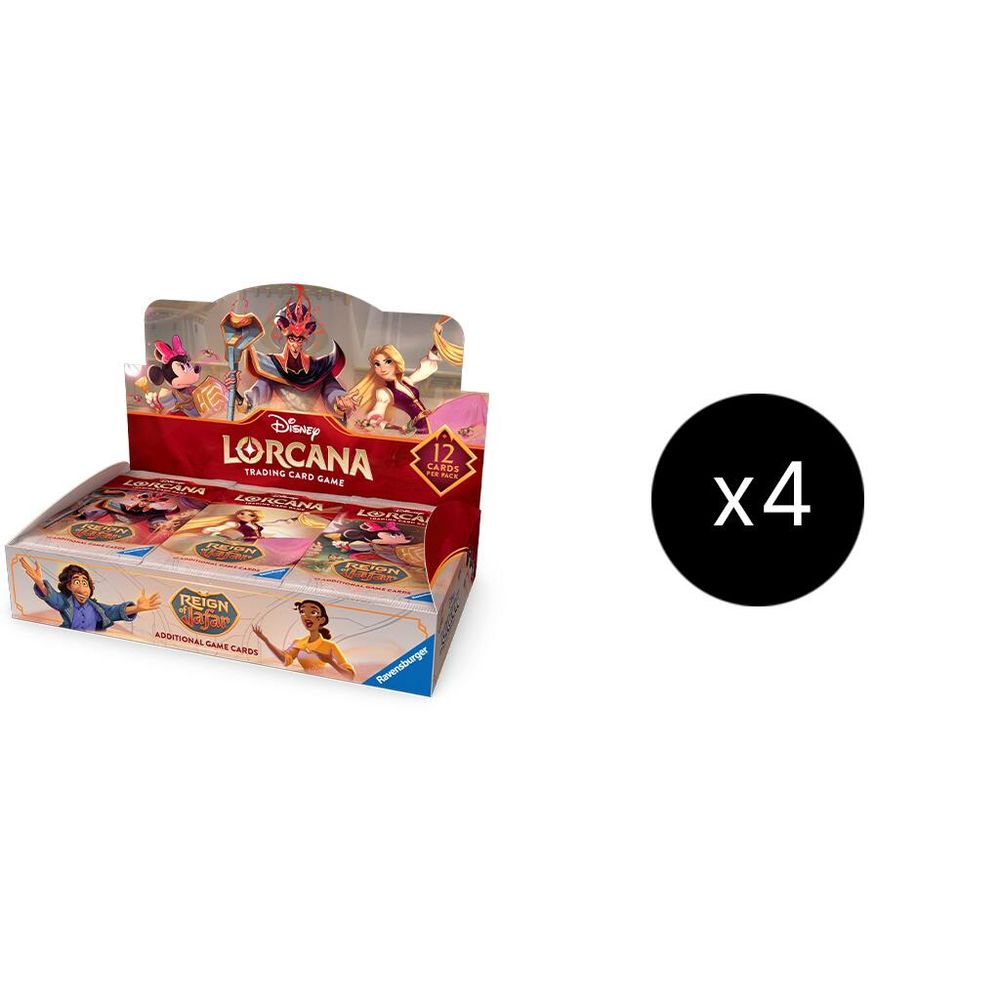 Disney Lorcana: Reign of Jafar Booster Box Case card