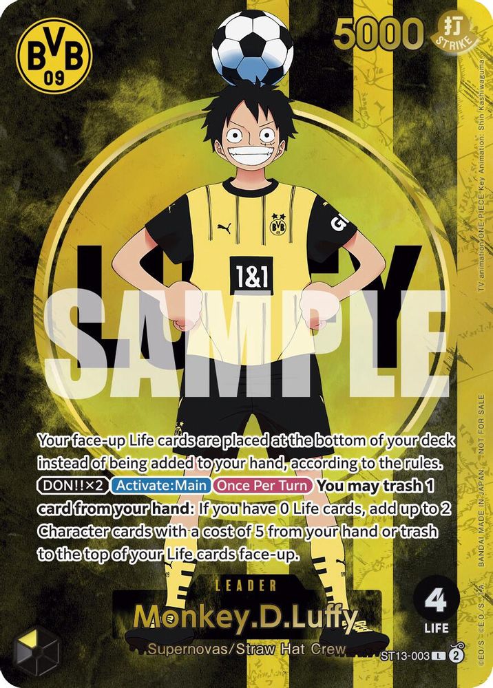 Monkey.D.Luffy (BVB x One Piece Campaign) card