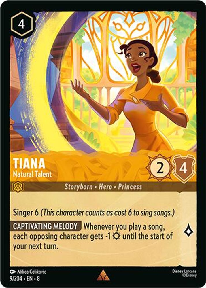 Tiana - Natural Talent card