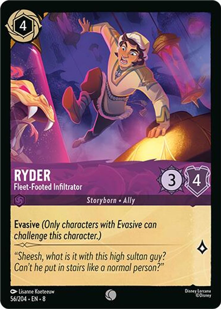 Ryder - Fleet-Footed Infiltrator card