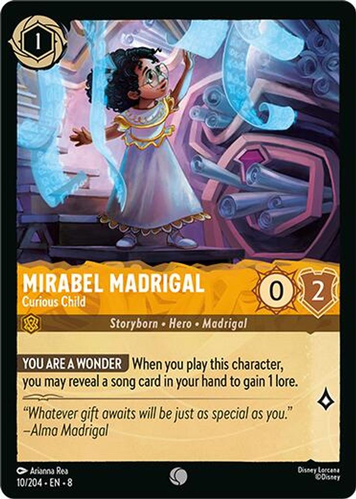 Mirabel Madrigal - Curious Child card
