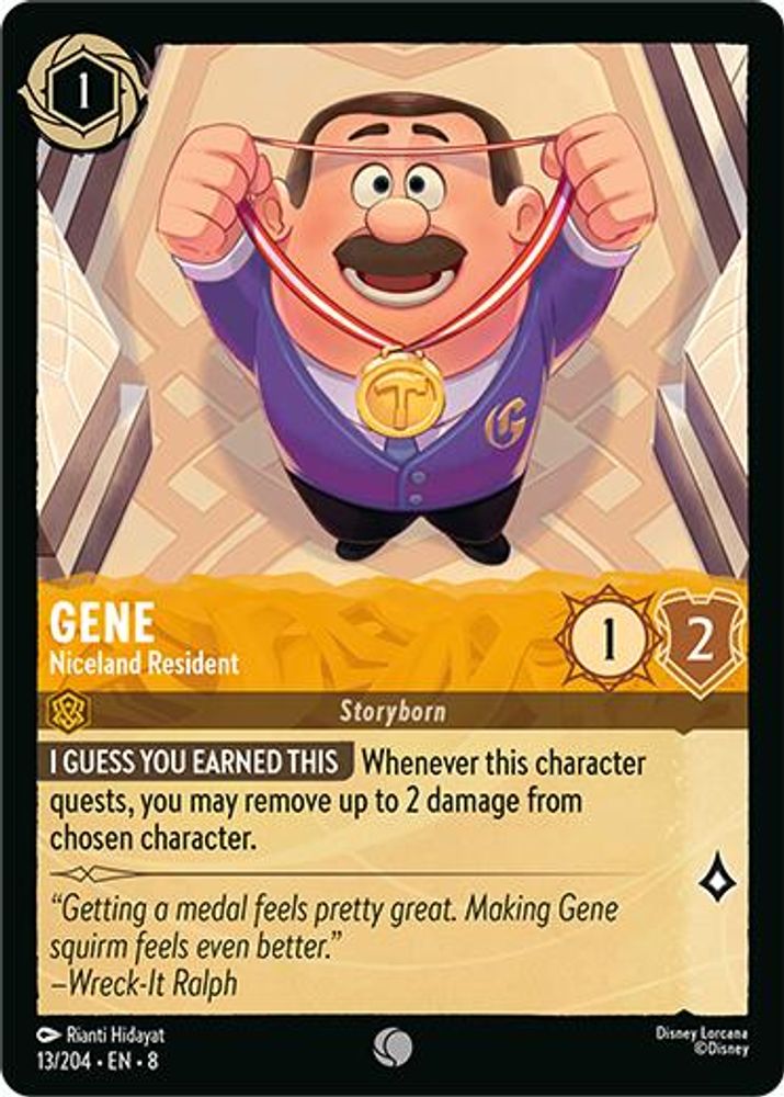 Gene - Niceland Resident card