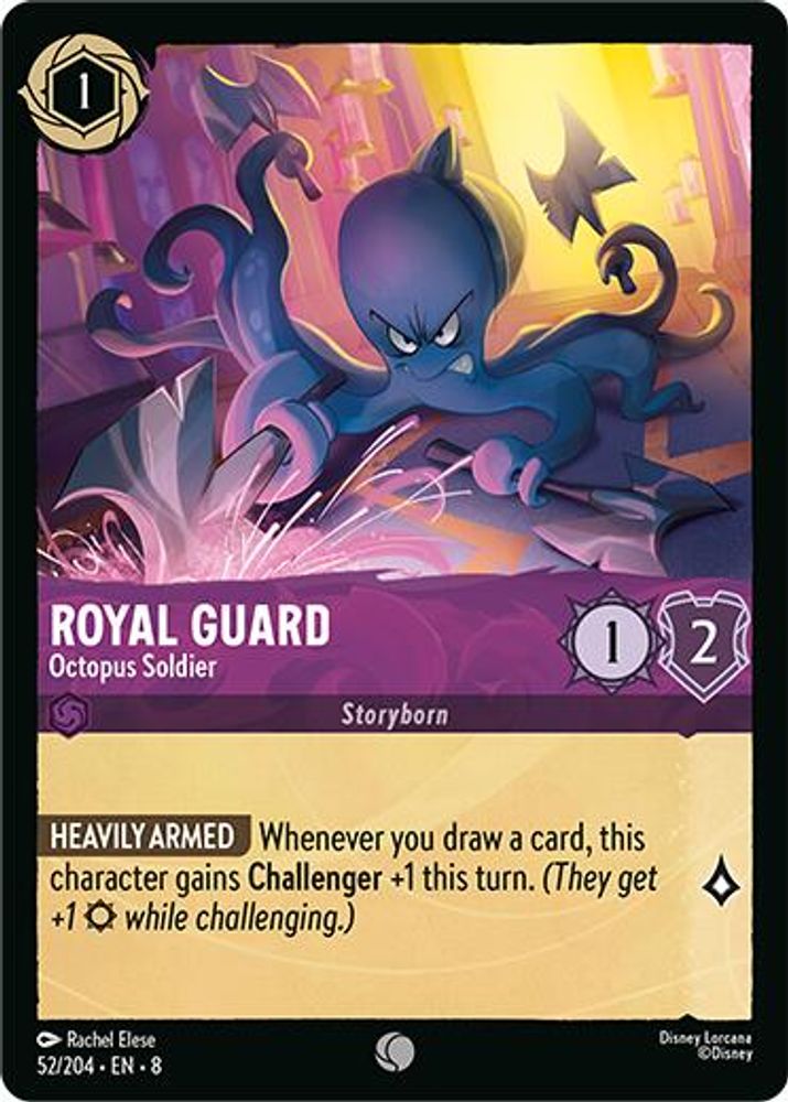 Royal Guard - Octopus Soldier card