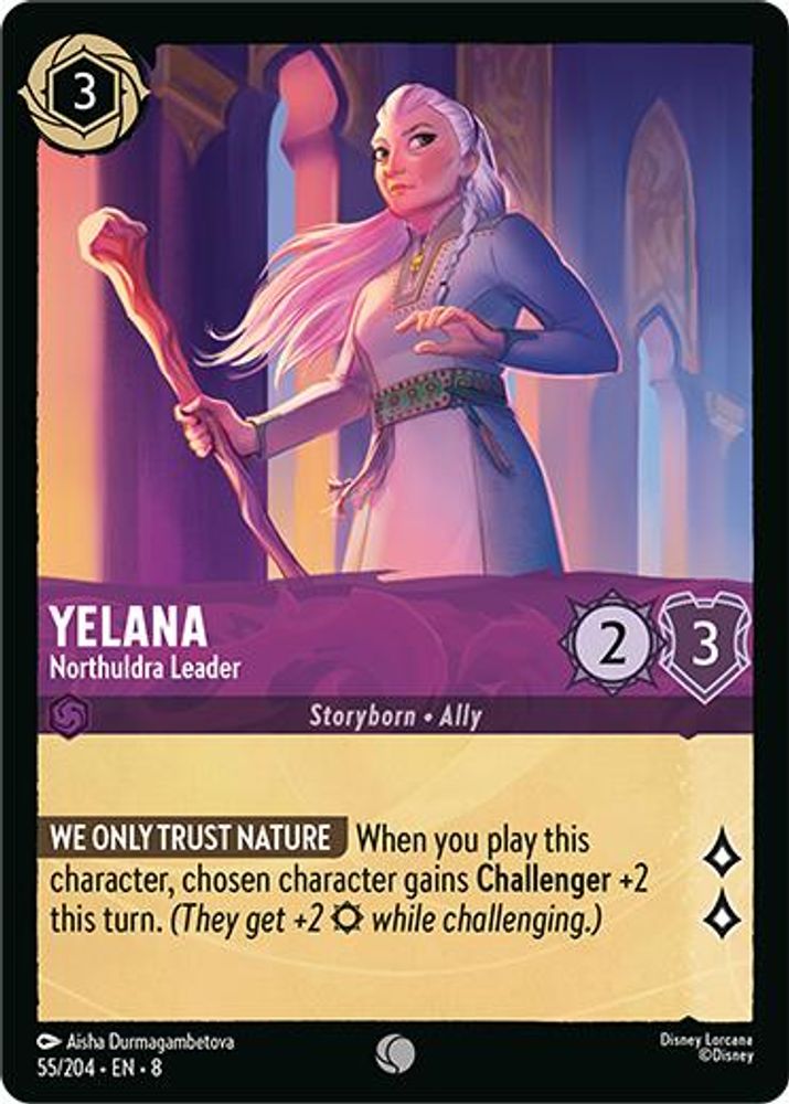 Yelana - Northuldra Leader card