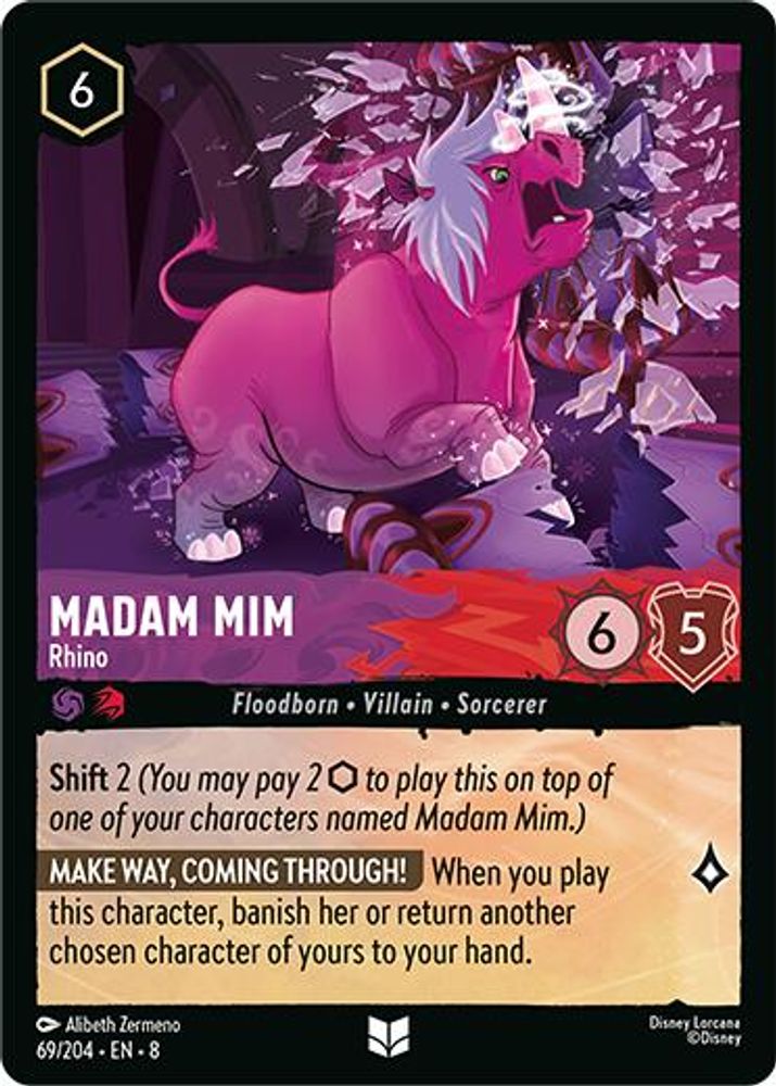 Madam Mim - Rhino card