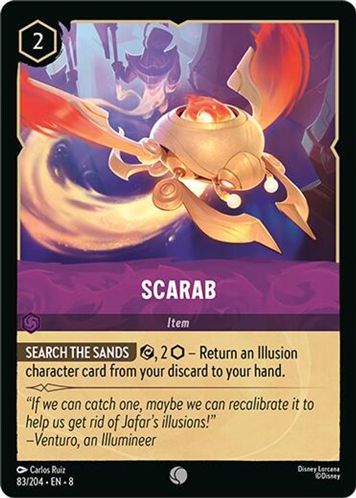 Scarab card