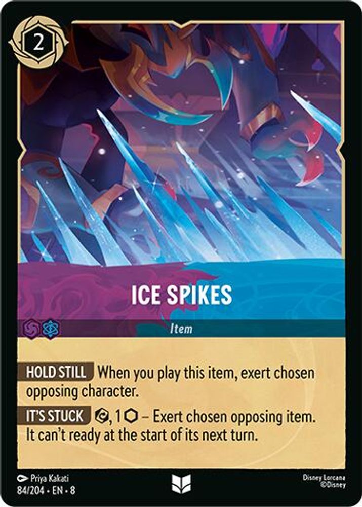 Ice Spikes card