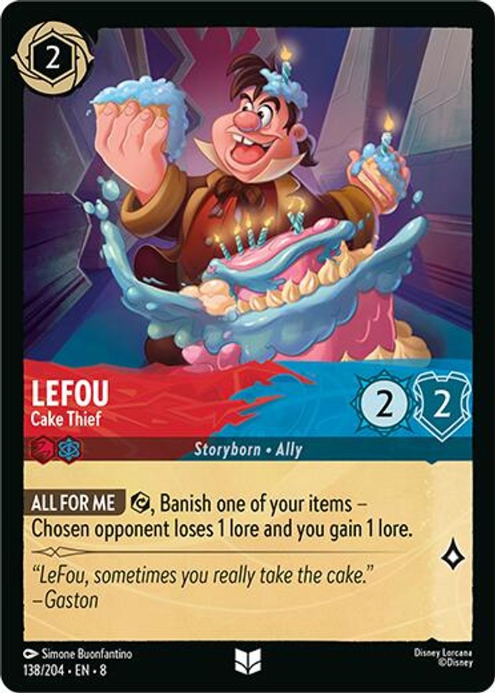 LeFou - Cake Thief card