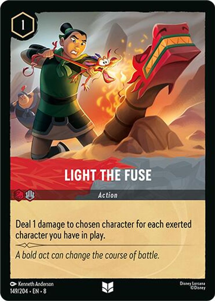 Light the Fuse card