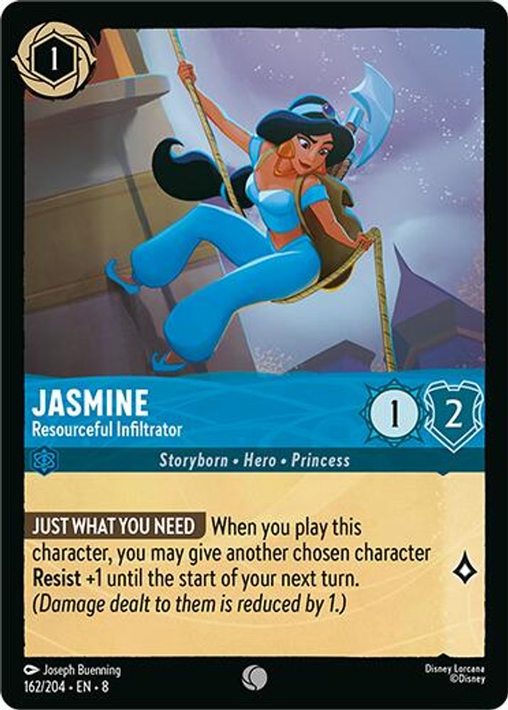 Jasmine - Resourceful Infiltrator card