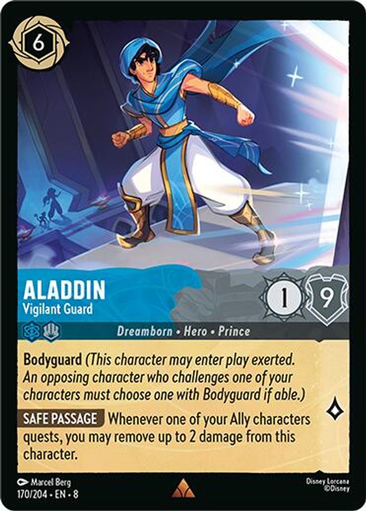 Aladdin - Vigilant Guard card