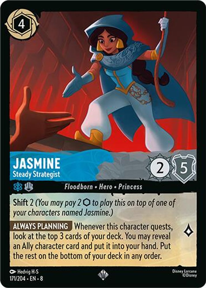 Jasmine - Steady Strategist card