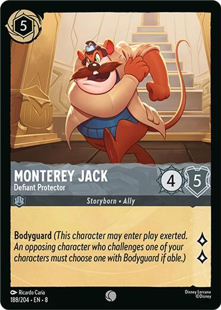 Monterey Jack - Defiant Protector card