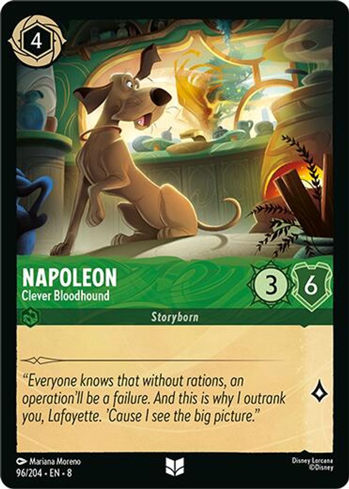 Napoleon - Clever Bloodhound card