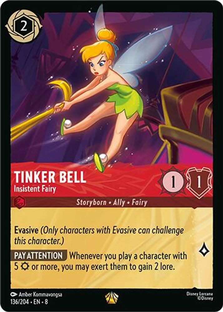 Tinker Bell - Insistent Fairy card