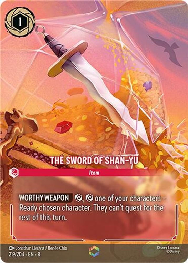 The Sword of Shan Yu (Enchanted) card