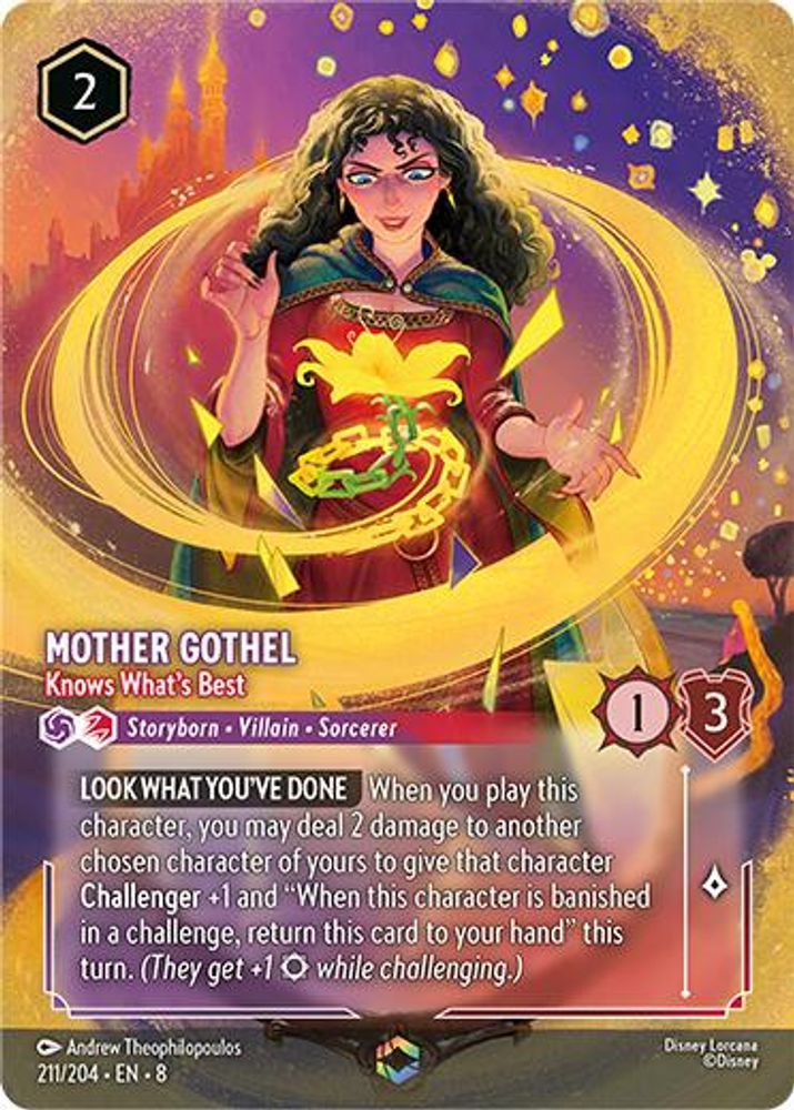 Mother Gothel - Knows What's Best (Enchanted) card