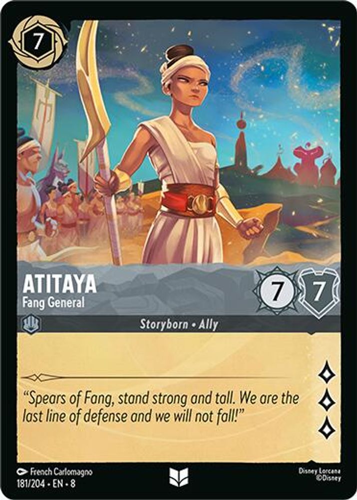 Atitaya - Fang General card